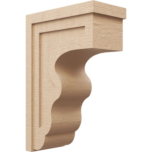 Ekena Millwork 10"W x 20"D x 30"H Classic Highland Rough Cedar Woodgrain TimberThane Corbel, Primed Tan CORUR10X20X30HLDRCPR - main